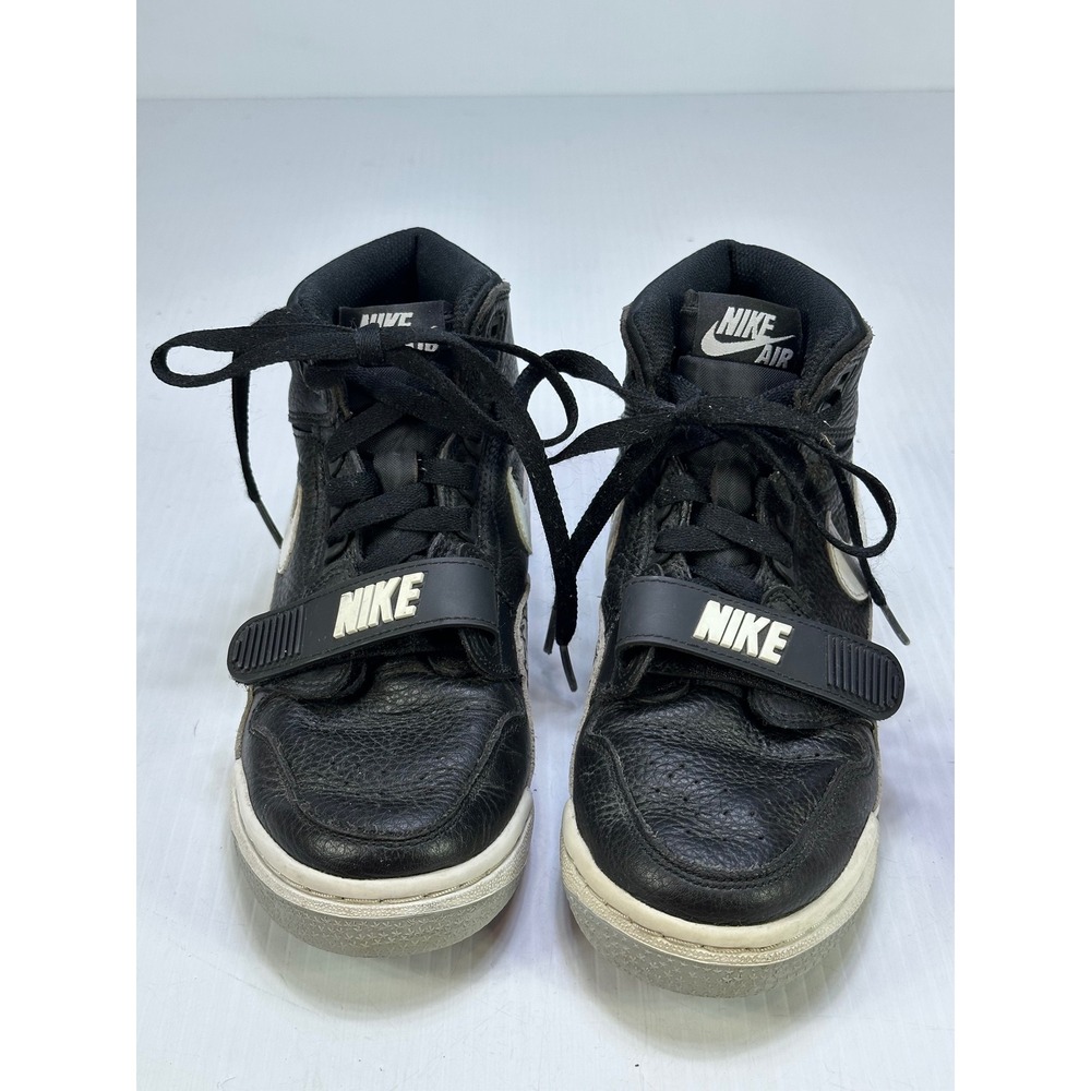 Jordan Legacy 312 Black White Cement GS Sneakers AT4040-001 Size 4Y